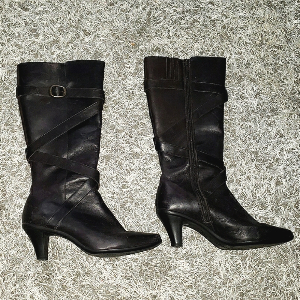 Nurture Style Reed201 Brown Boots, Size 8